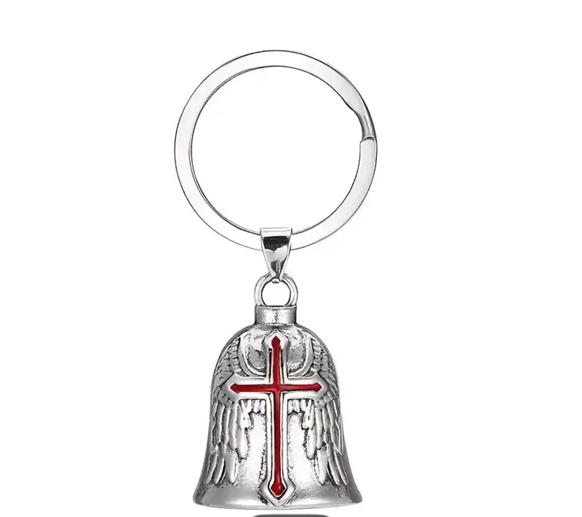 Guardian Protection Bell – Cross Design Blue