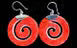925 Silver Earrings - Scroll Design