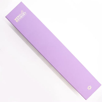 Extra Long - Lavender Rose & Carnation soap flowers