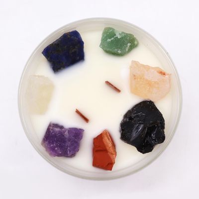 Chakra Crystal Candle-large