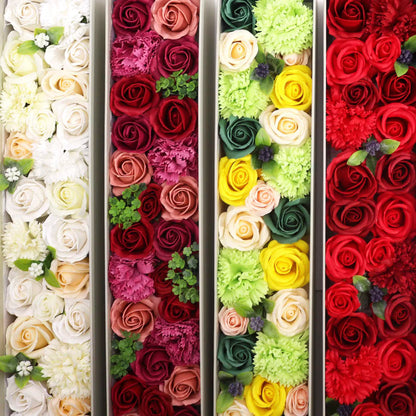 Extra Long Gift Box - Vintage soap Roses